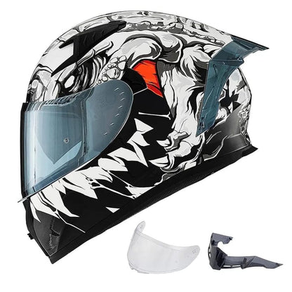 ILM Motorcycle Helmet Full Face Casco DOT Model. ⭐⭐⭐⭐⭐ (4.8/5)